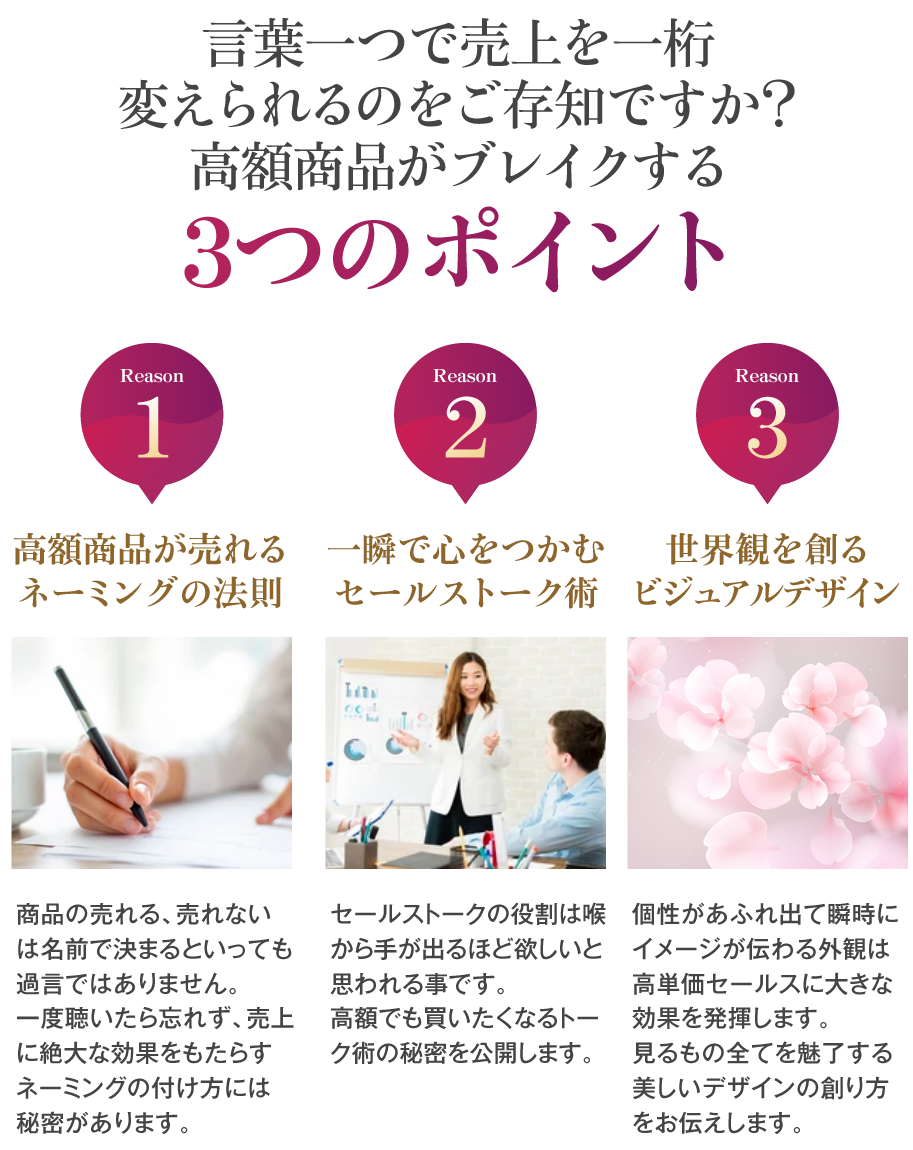 3つのポイント
